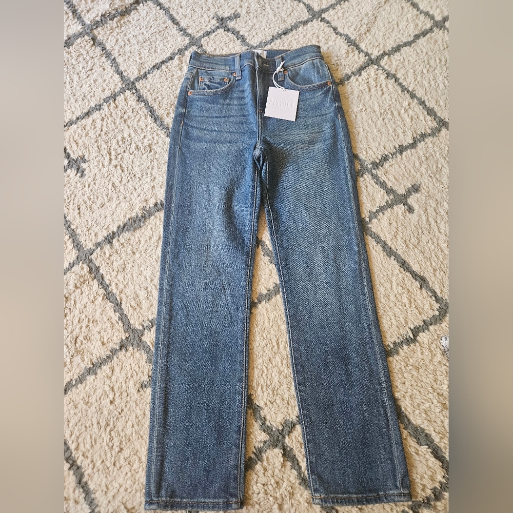 Pistola Monroe High Rise Slim Cigarette Jean Size 24 - Picture 3 of 5